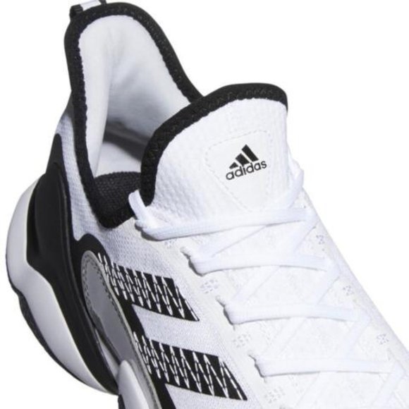 Adidas Impact FLX Low Mens Football Training Shoes White Black GX8109 NEW Multi - Picture 6 of 6